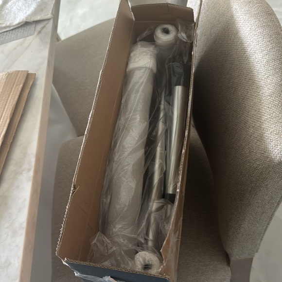 Adjustable Toilet Safety Rail with Blue Handles - Picture 4 of 5